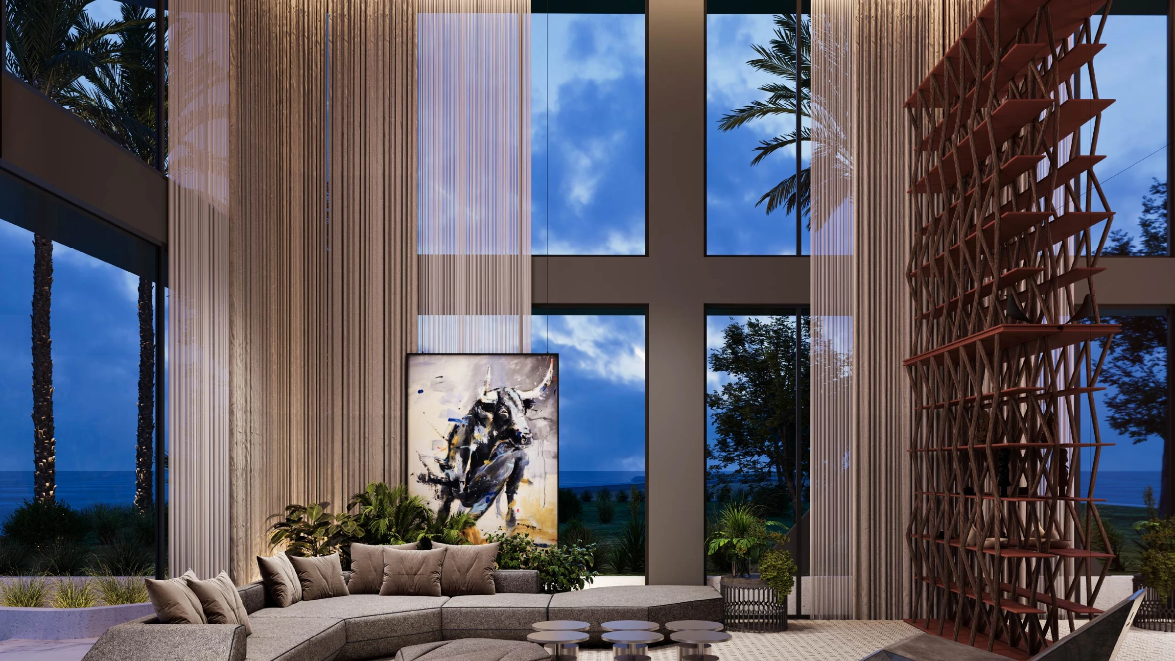 Tonino Lamborghini: living room