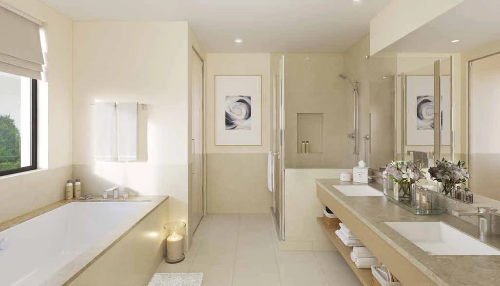 Sidra bathroom — Emaar brochure