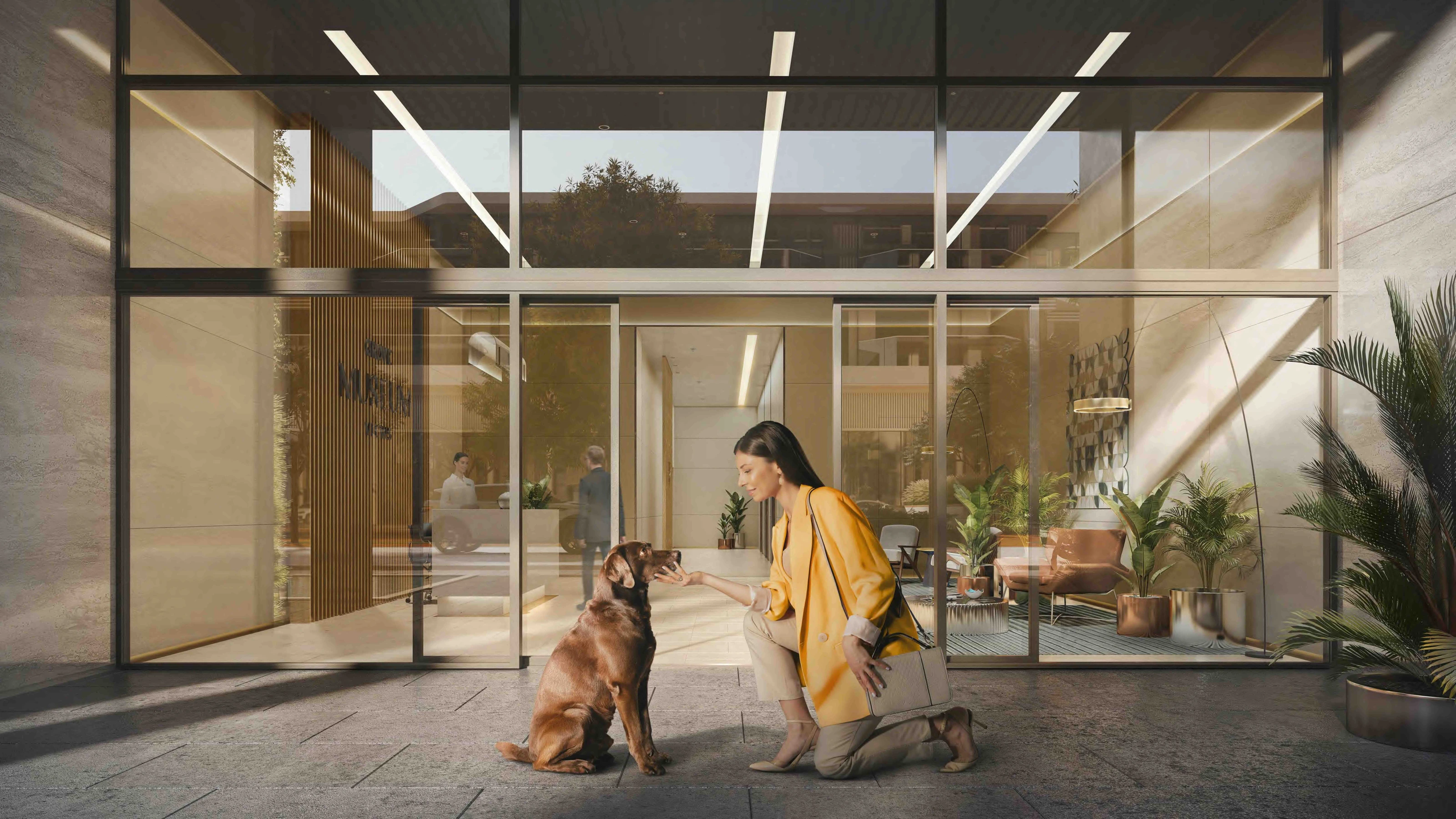 Улицы и фасады Saadiyat Grove — Aldar