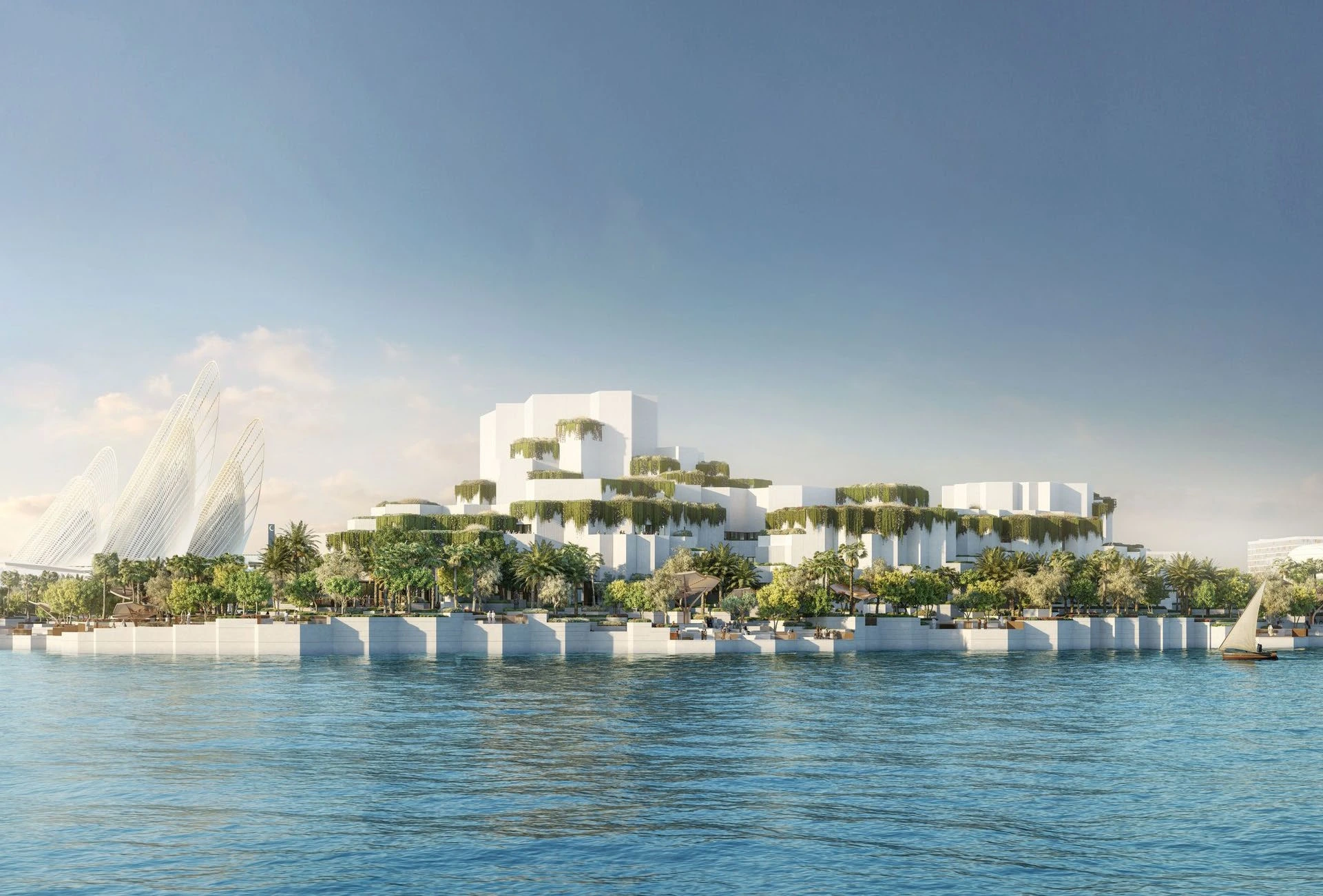 Концепция Guggenheim Abu Dhabi в брошюре Aldar