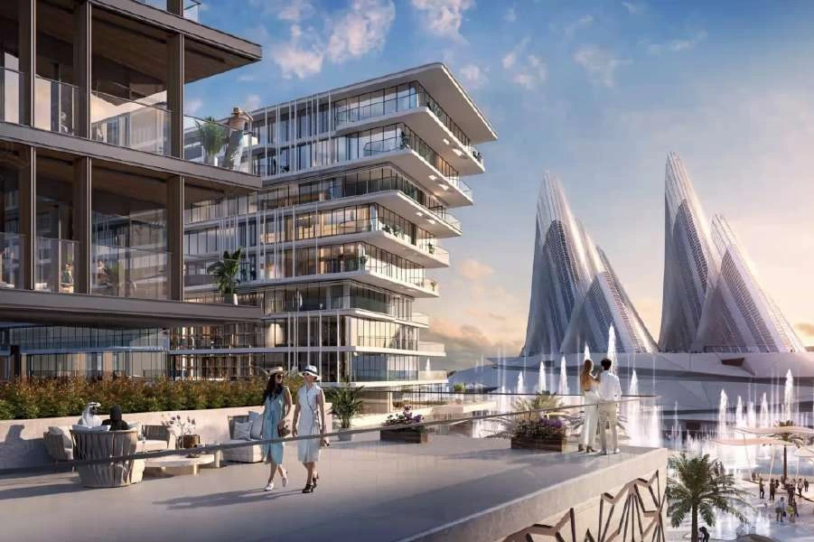 Общественные пространства Saadiyat Grove
