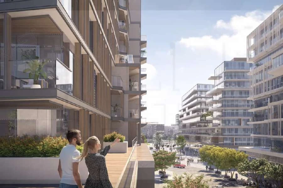Улицы и фасады Saadiyat Grove — Aldar
